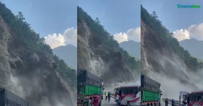  तुइनखोलामा फेरि ठुलो पहिरो खस्यो, नारायणगढ-मुग्लिन सडक पूर्ण अवरुद्ध[भिडियोसहित] 