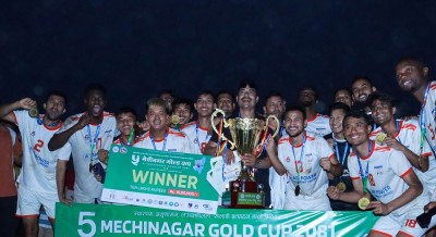  मेचीनगर गोल्डकपको उपाधि चर्च ब्वाइजले जित्यो, १० लाख नगद, ट्रफी र मेडल प्राप्त  